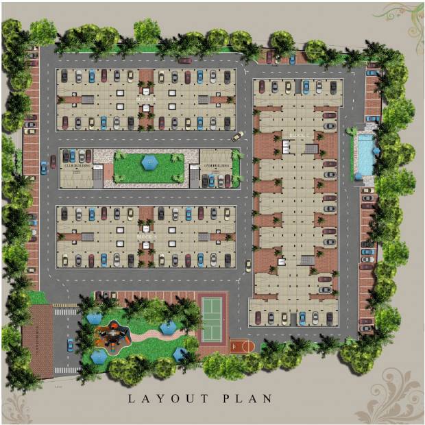 Images for Layout Plan of Adiilakshmi Kalyani Heights