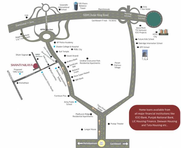 Images for Location Plan of Cyber Shanti Nilaya