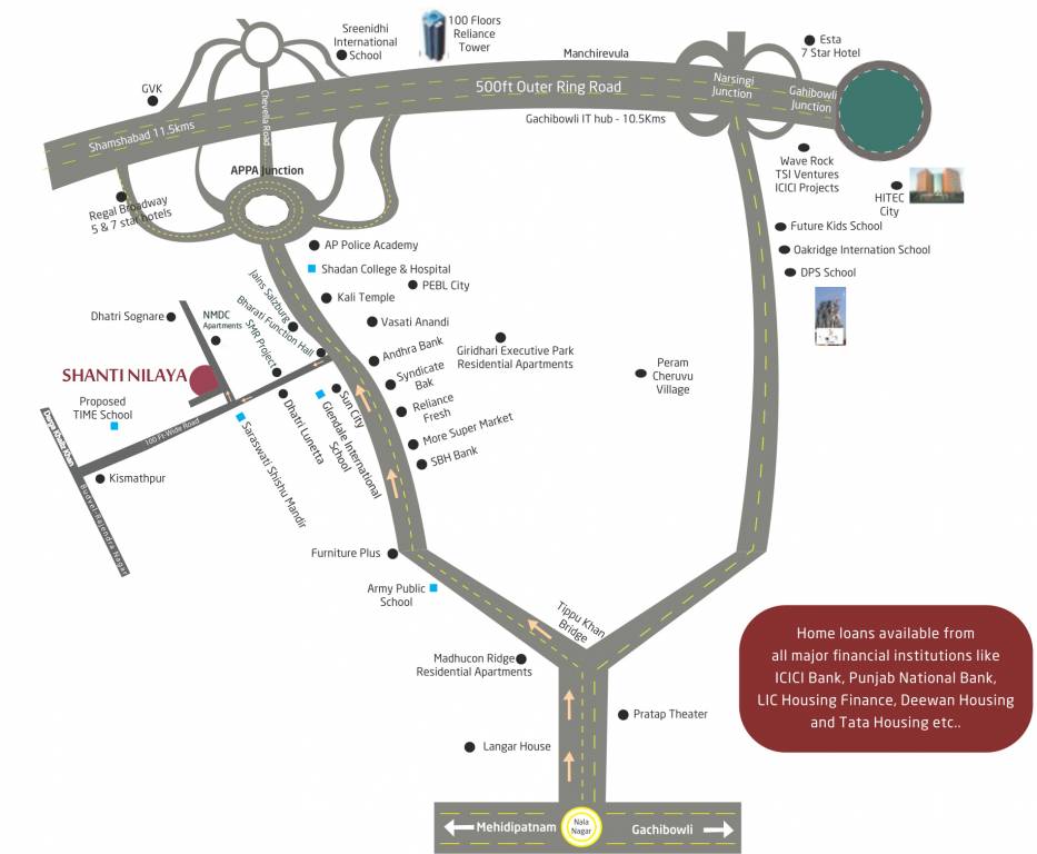 Images for Location Plan of Cyber Shanti Nilaya