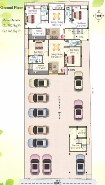  regal abode Regal Abode Stilt Floor Cluster Plan