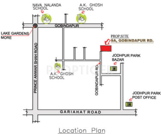  plus Images for Location Plan of Gajraj Plus