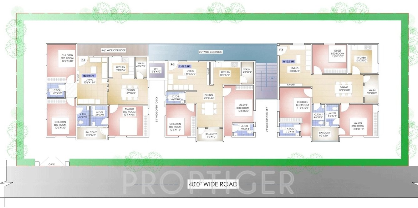 Images for Cluster Plan of Concrete OU Colony