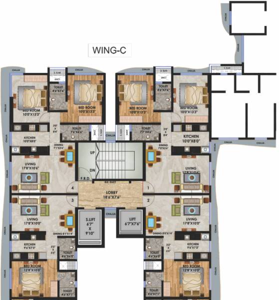 Images for Cluster Plan of Vardhman Grandeur Images for Cluster Plan of Vardhman Grandeur