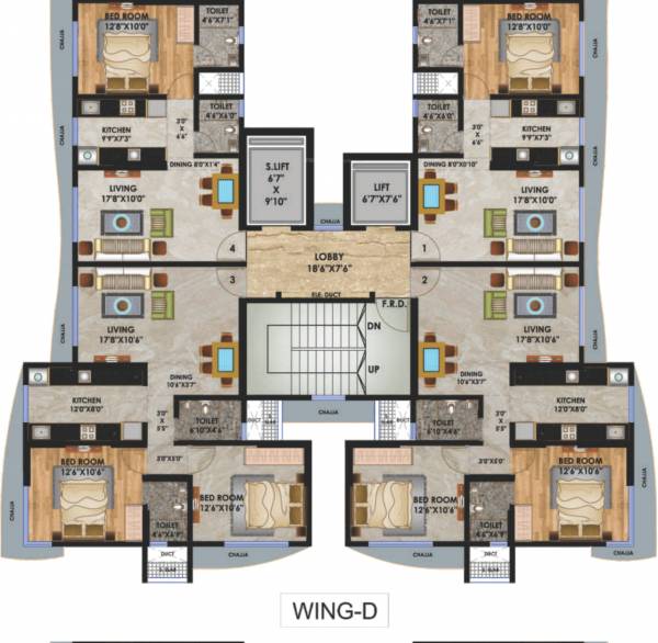 Images for Cluster Plan of Vardhman Grandeur Images for Cluster Plan of Vardhman Grandeur
