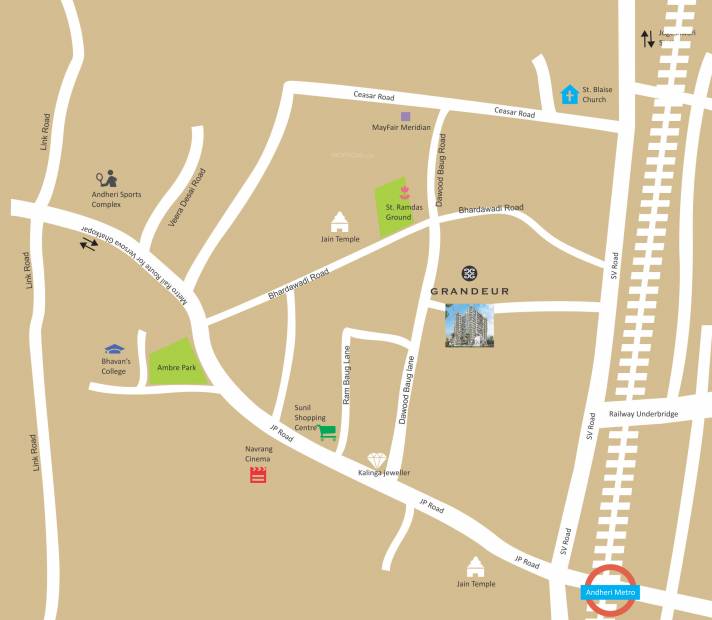 Images for Location Plan of Vardhman Grandeur