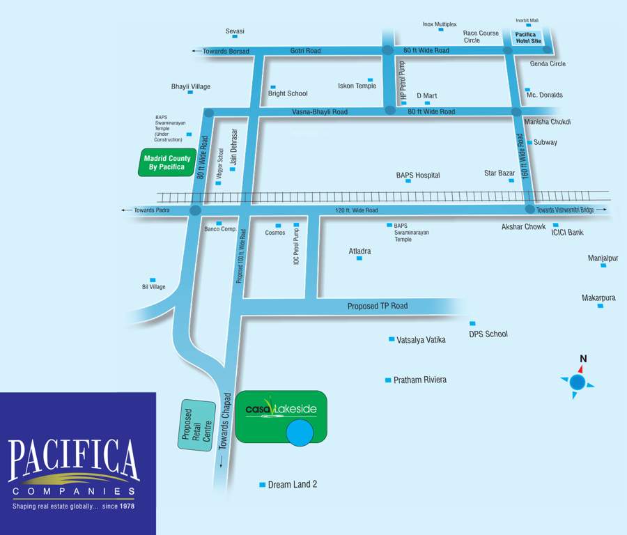 casa lake side Images for Location Plan of Pacifica Casa Lake Side