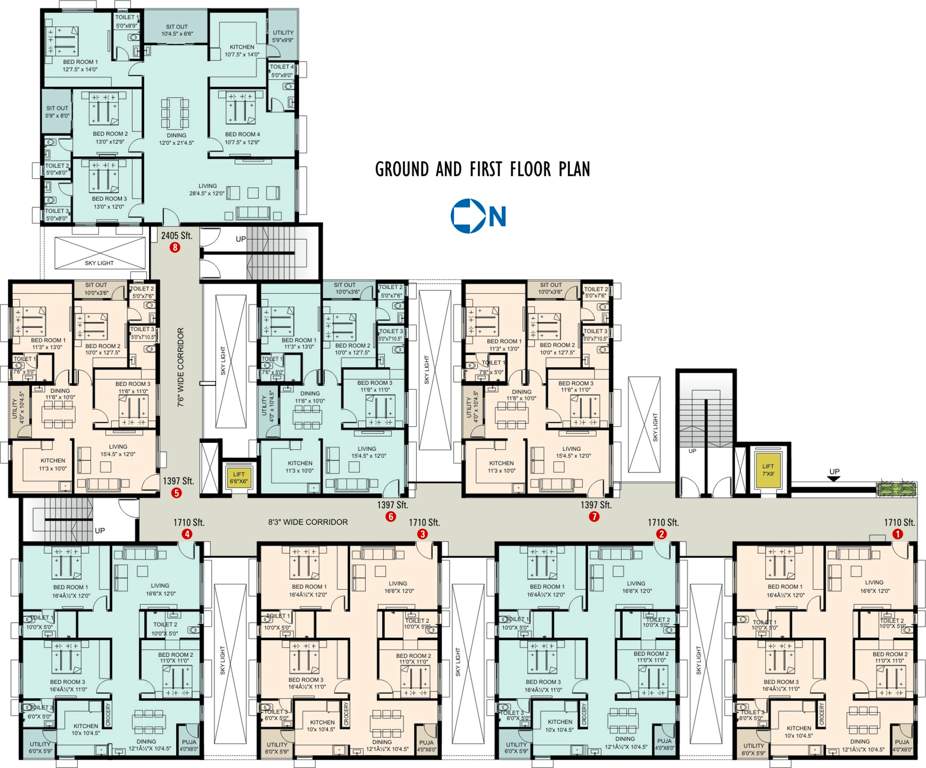 Images for Cluster Plan of  Green City Heights