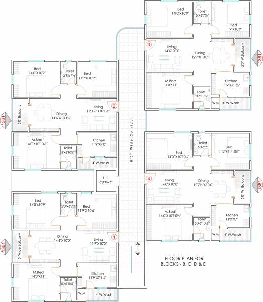 Images for Cluster Plan of  Green City Towers