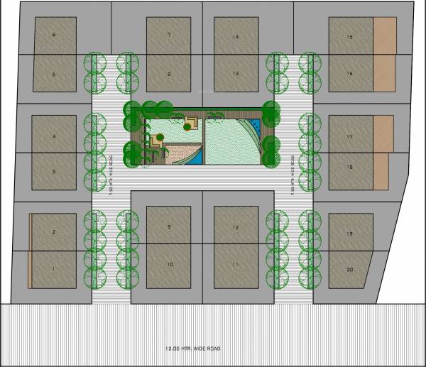 Layout Plan psy-projects pramukh-homes Layout Plan