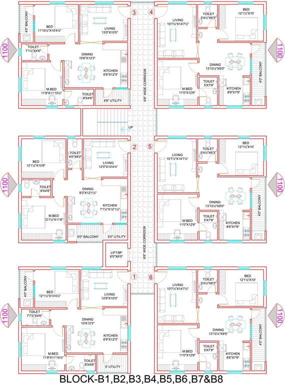 Images for Cluster Plan of  Green City Homes