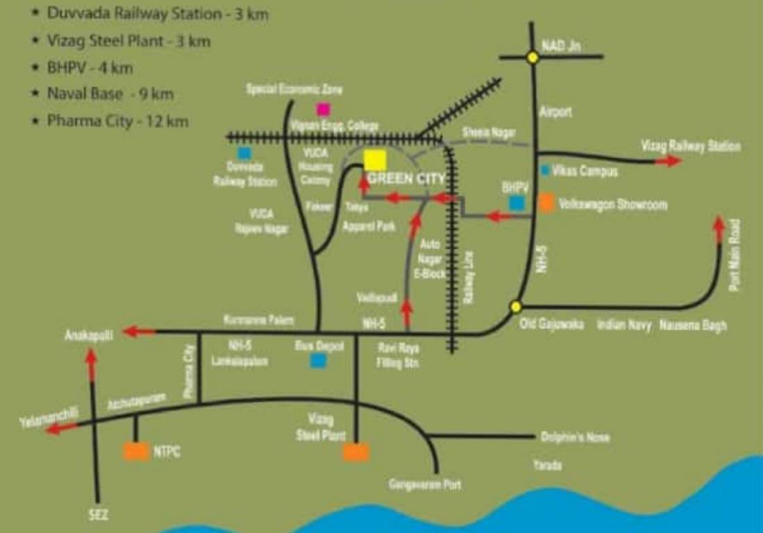  green city homes Location Plan