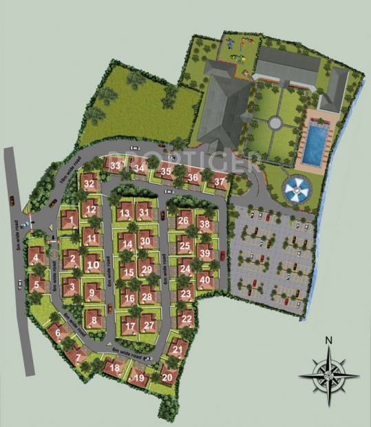 Images for Layout Plan of Travancore Swiss Gardens