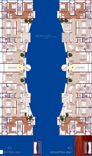 Images for Cluster Plan of Maruti Celesta Courtyard