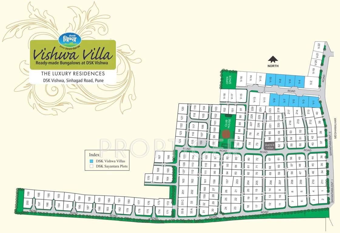  vishwa villa Images for Layout Plan of DSK Vishwa Villa