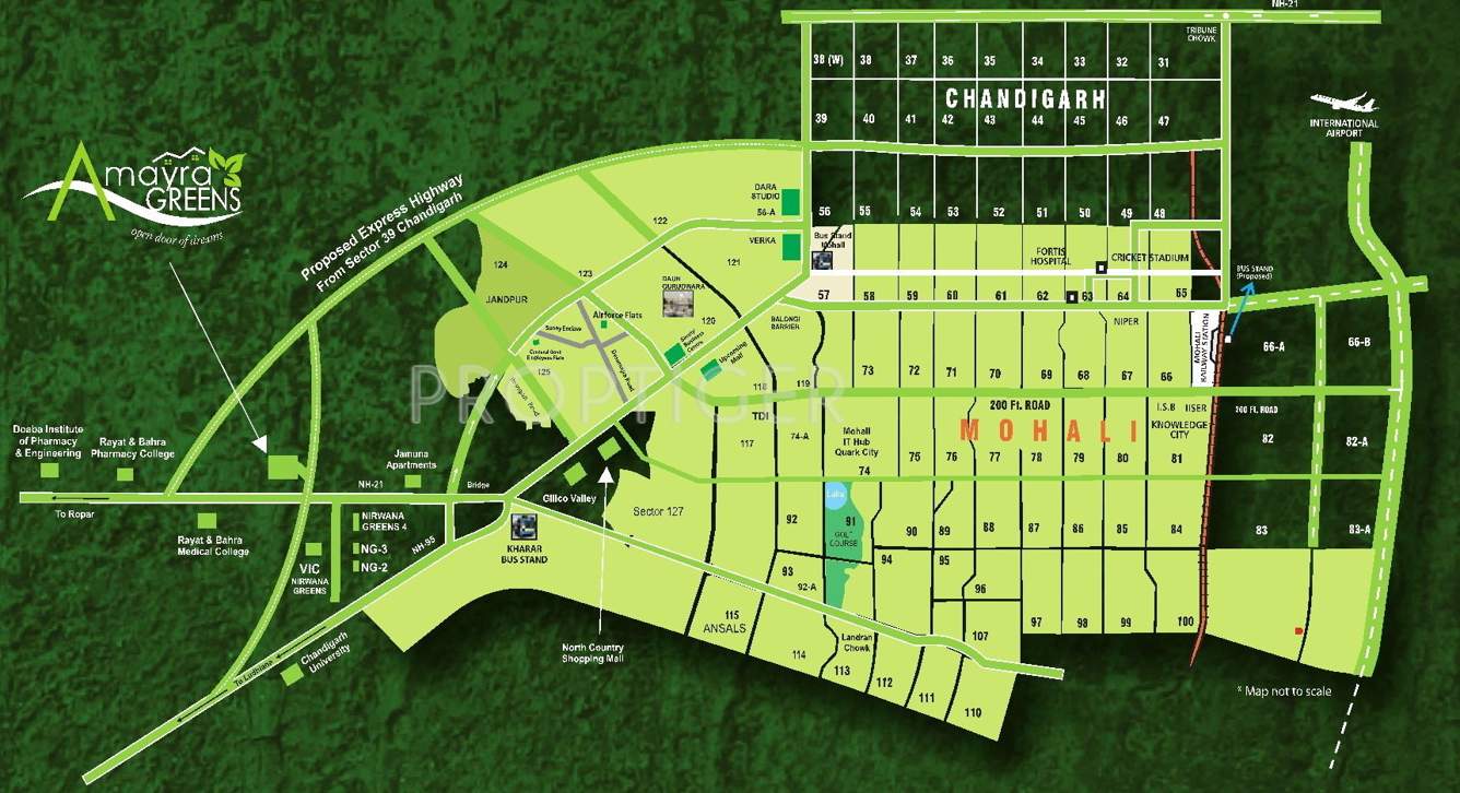  amayra greens Images for Location Plan of Omni Amayra Greens