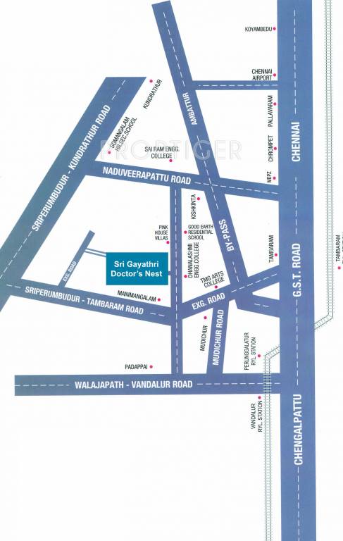 Images for Location Plan of Altis Sri Gayathri Doctors Nest