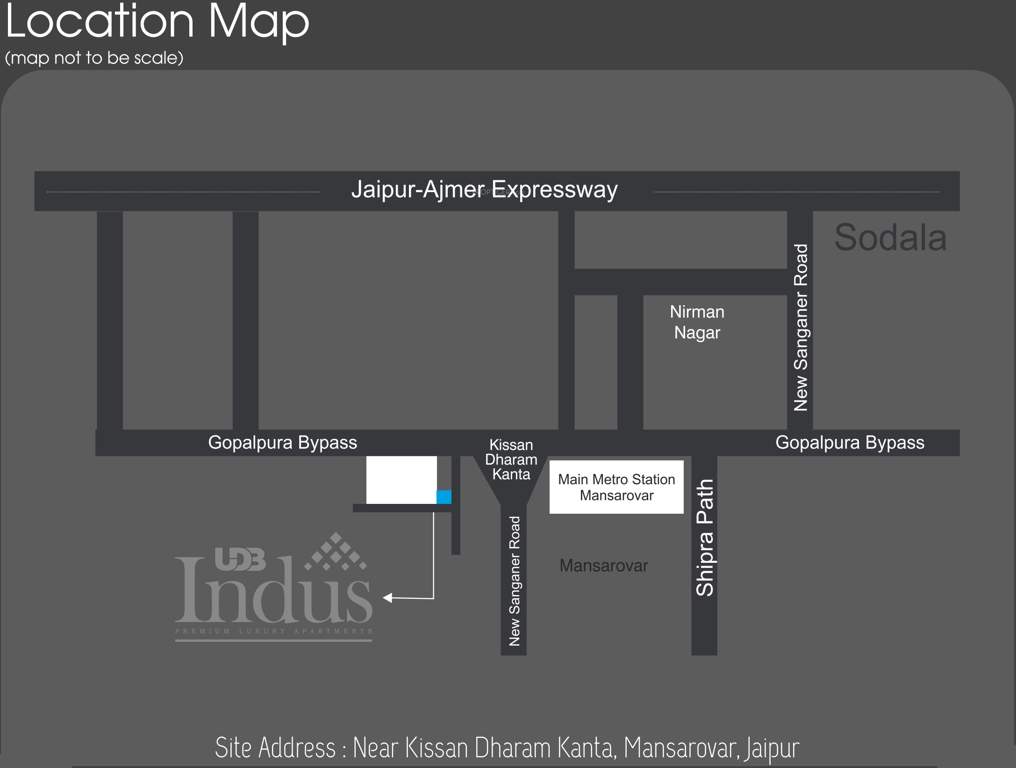 indus Images for Location Plan of Unique Indus