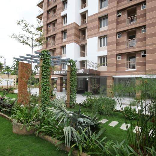  whiteland luxury apartments Landscape Garden and Tree Planting