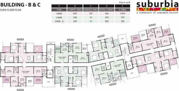 Images for Cluster Plan of Abisky Ritkriti Projects Suburbia