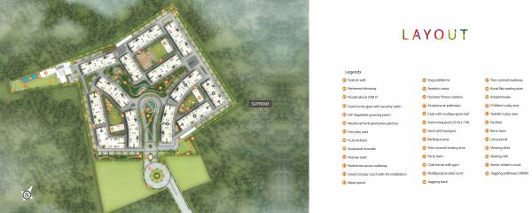 Images for Layout Plan of Abisky Ritkriti Projects Suburbia