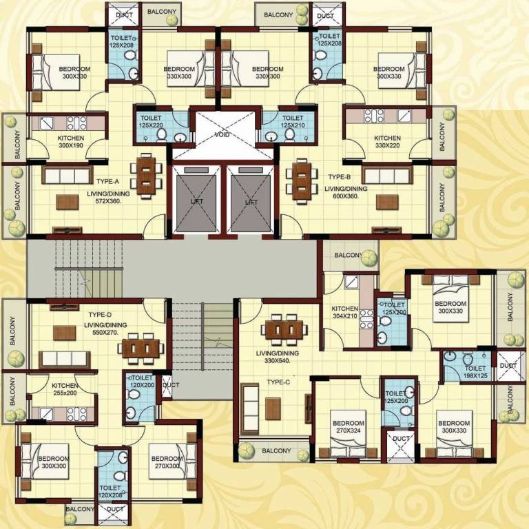 Images for Cluster Plan of Nucleus Saffron