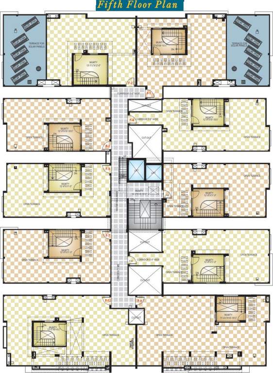 hare krishna homes Images for Cluster Plan of Okay Plus Hare Krishna Homes