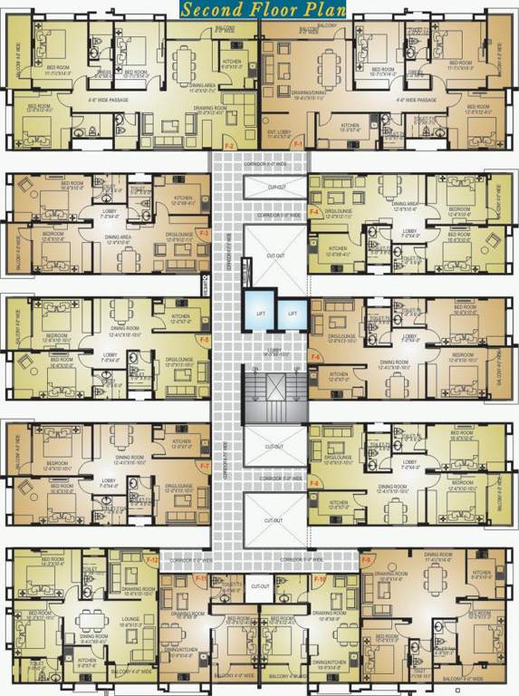 hare krishna homes Images for Cluster Plan of Okay Plus Hare Krishna Homes