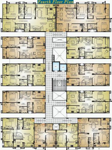  hare-krishna-homes Images for Cluster Plan of Okay Plus Hare Krishna Homes