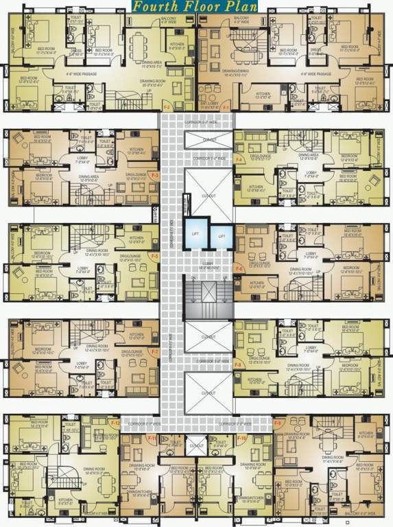 hare krishna homes Images for Cluster Plan of Okay Plus Hare Krishna Homes