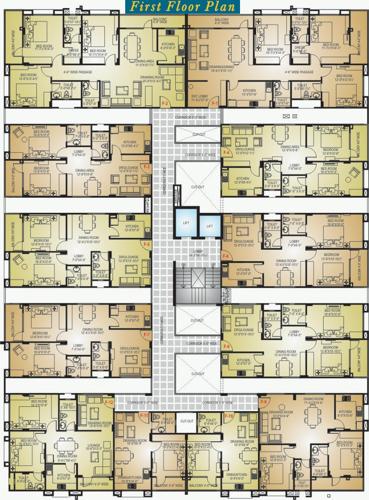  hare-krishna-homes Images for Cluster Plan of Okay Plus Hare Krishna Homes