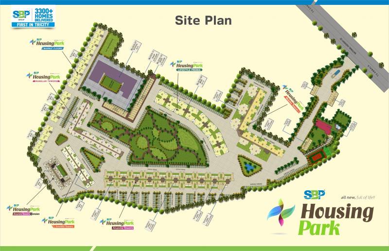 Images for Site Plan of SBP Housing Park