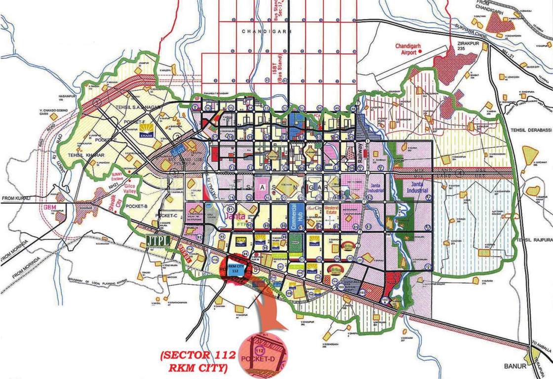 homes Images for Location Plan of RKM Homes