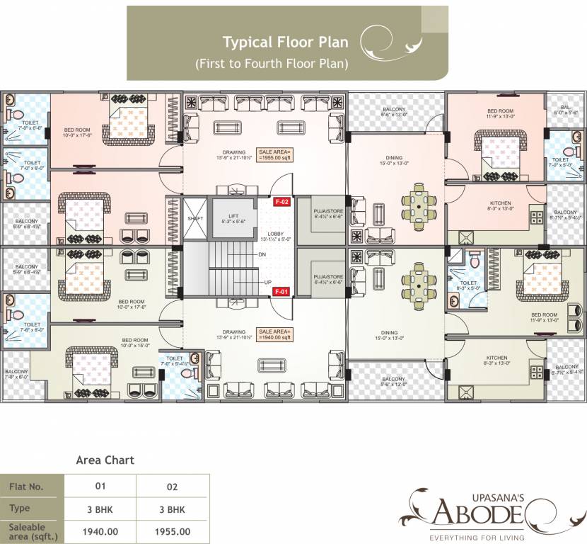 Images for Cluster Plan of Upasna Abode