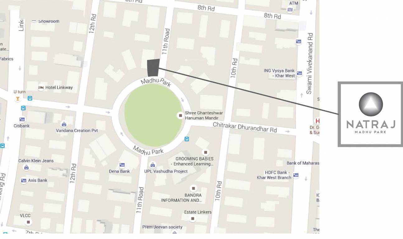 Images for Location Plan of S Raheja Natraj