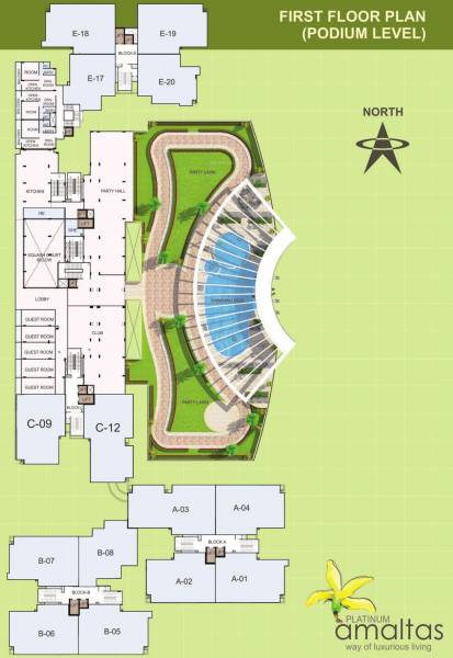 Images for Cluster Plan of Platinum Amaltas Images for Cluster Plan of Platinum Amaltas