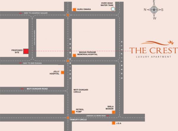 Images for Location Plan of Upasna The Crest