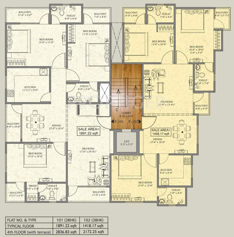 Images for Cluster Plan of Unique Karauli Mansion