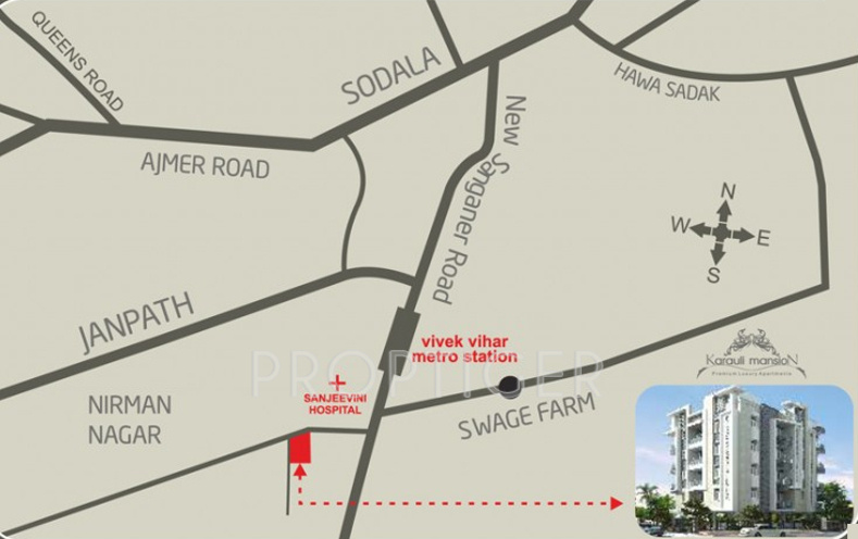 Images for Location Plan of Unique Karauli Mansion