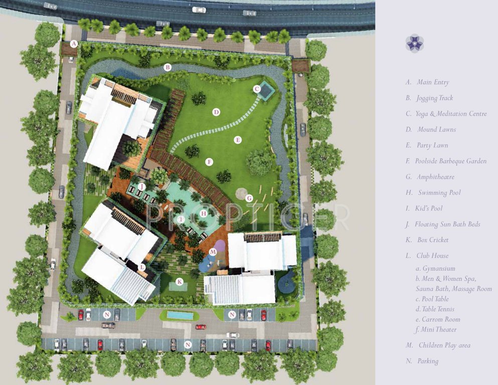  cloud 36 phase i Images for Master Plan of GeeCee Cloud 36 Phase I