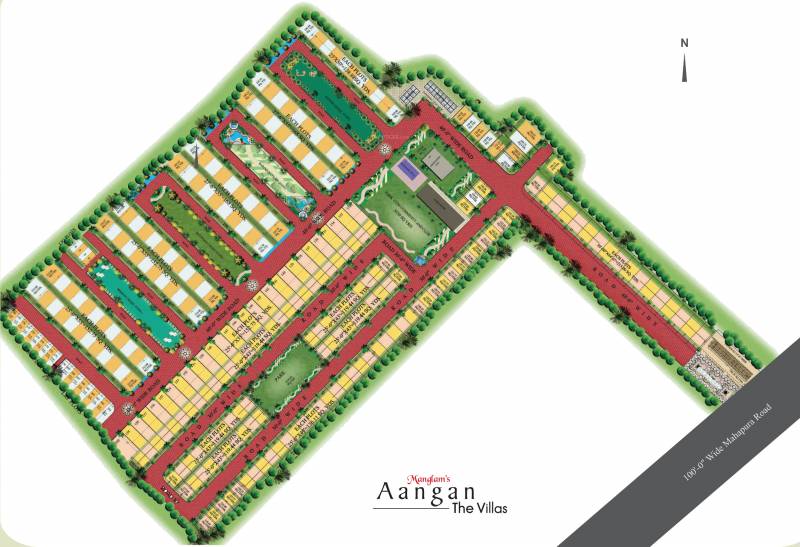 Images for Layout Plan of Manglam Aangan The Villas
