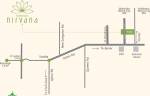 Images for Location Plan of Mahima Nirvana  nirvana Images for Location Plan of Mahima Nirvana