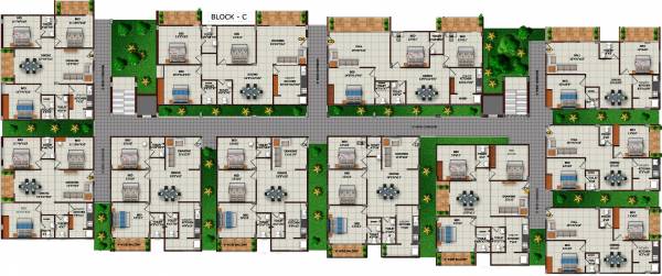  springfields Images for Cluster Plan of Sruthika Springfields
