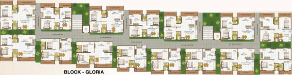  springfields Images for Cluster Plan of Sruthika Springfields