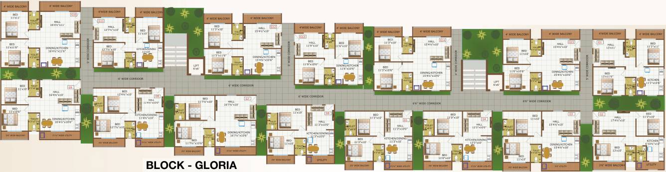springfields Images for Cluster Plan of Sruthika Springfields