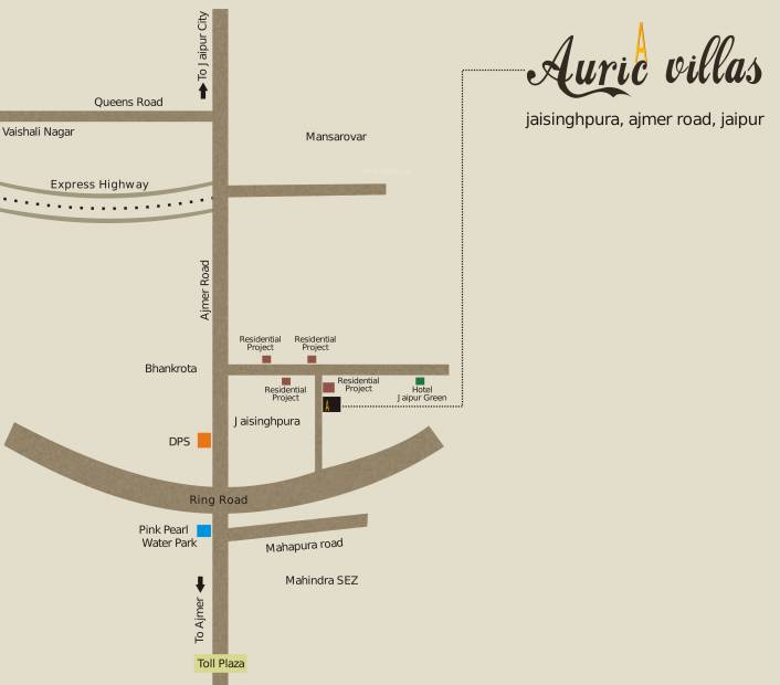  auric-villas Images for Location Plan of Auric Auric Villas