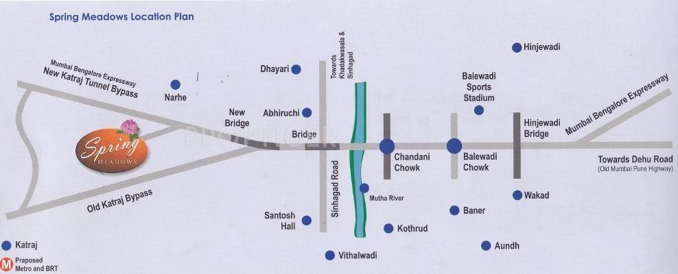 spring meadows Location Plan