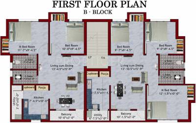 Images for Cluster Plan of Shree Seema Flats