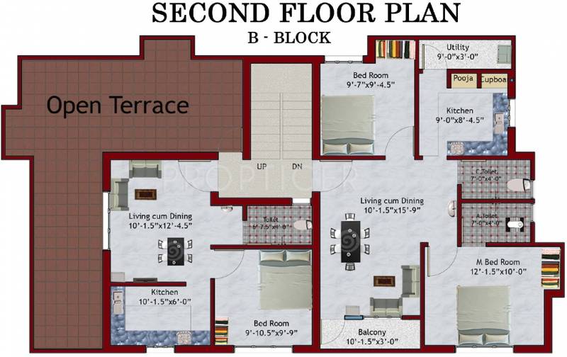 Images for Cluster Plan of Shree Seema Flats