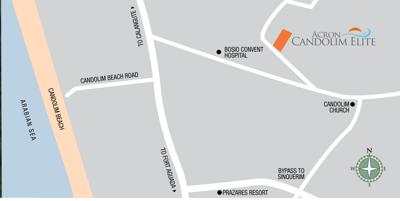  candolim-elite Images for Location Plan of Acron Candolim Elite