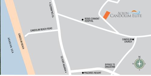  candolim-elite Images for Location Plan of Acron Candolim Elite